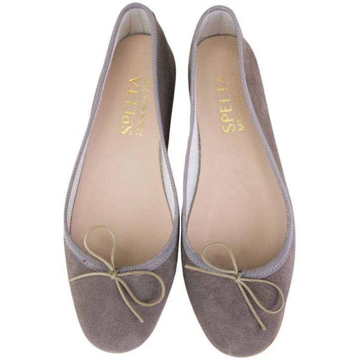 Spelta Milano – wholesale Lågskor - Dam – NICOLE Dove Mocka Ballerina1