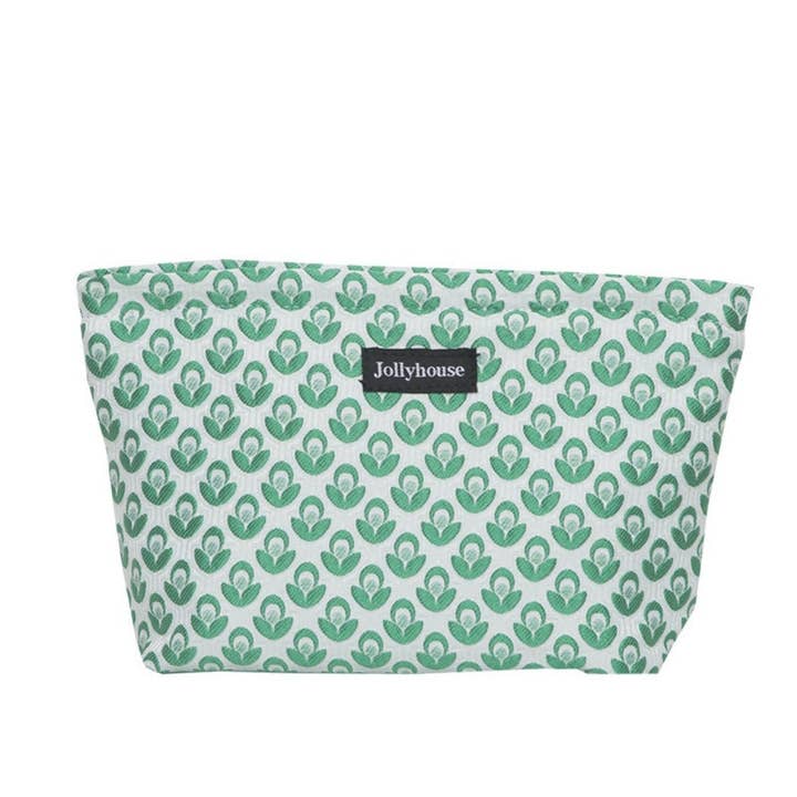 Cosbai - Pochette con Cerniera a Stampa Vegetale Semplice - Compatta ed Elegante per la vendita all'ingrosso da parte di Funkyrel® Atzbranding Limited