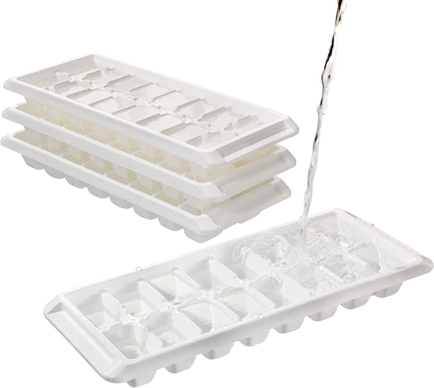 Green Sky - Wholesale Ice Tray/Mold - Stackable Ice Cube Tray (4 pack, white)0