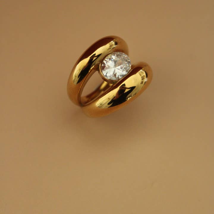 24th & Gold - Wholesale Band/Stacked Ring - Liora Ring3