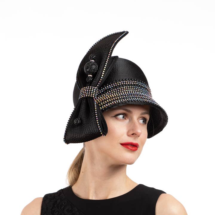 KaKyCo - Wholesale Fascinator hat – Women's - Crinoline brim added to this luxury hat | AJ766YN15