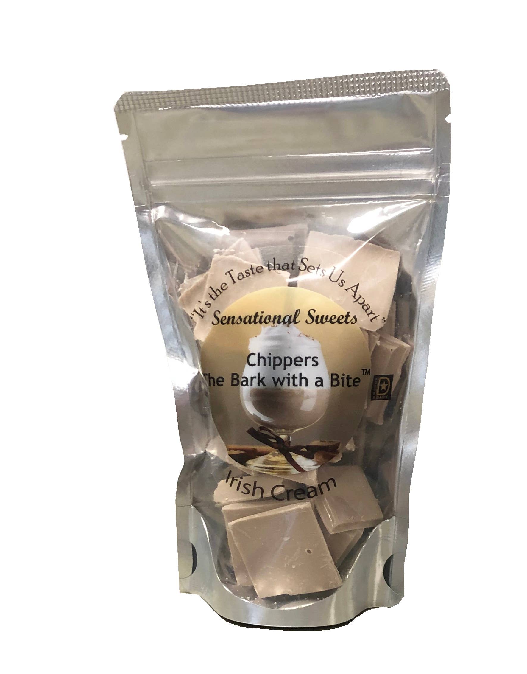 Sensational Sweets - Wholesale Chocolate Covered Sweets - Chippers 1/4 lb. Zip6