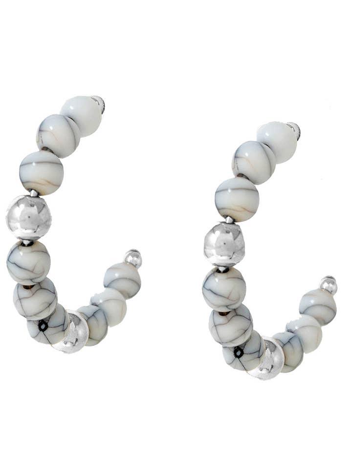 Naturstein-Creolen für den Großhandel von Accessorize Me