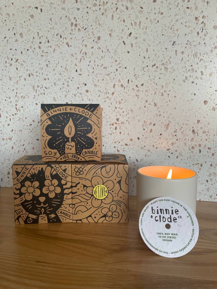 Vetiverlys - Frøbelagt Støvdæksel for engroshandel hos Binnie & Clode Co.