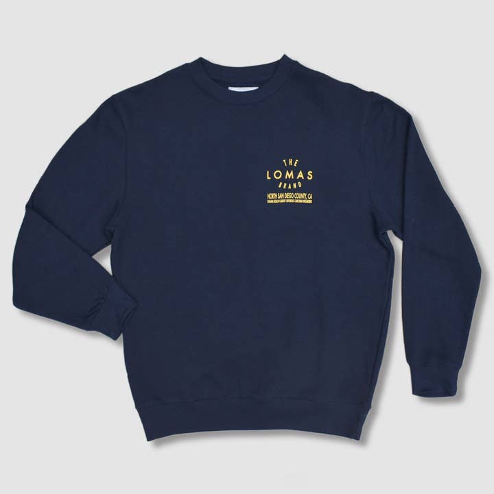 North County Crewneck Sweatshirt for wholesale by The Lomas Brand