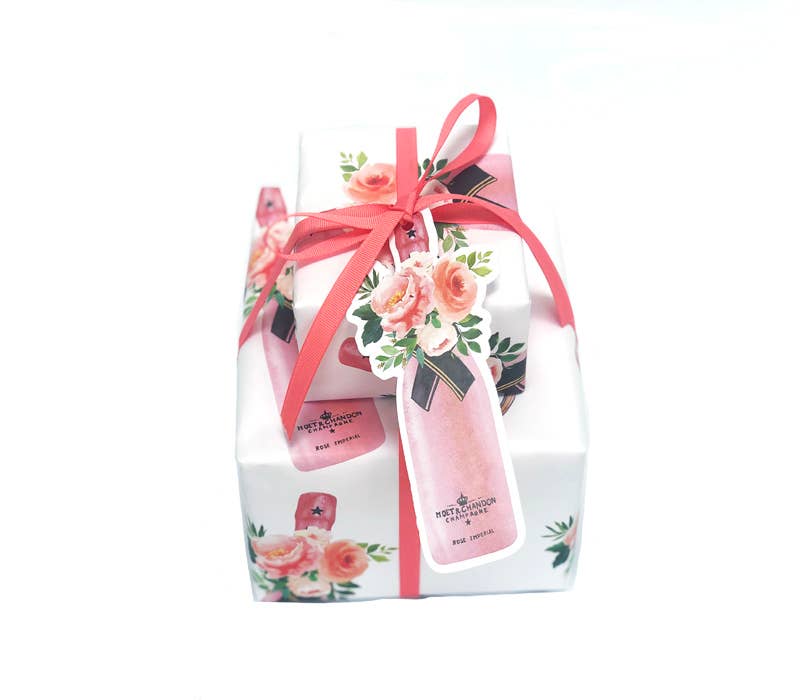 JOSIL Paperie & Gift - Venta al por mayor Etiquetas de regalos - Etiquetas de regalo Rose1