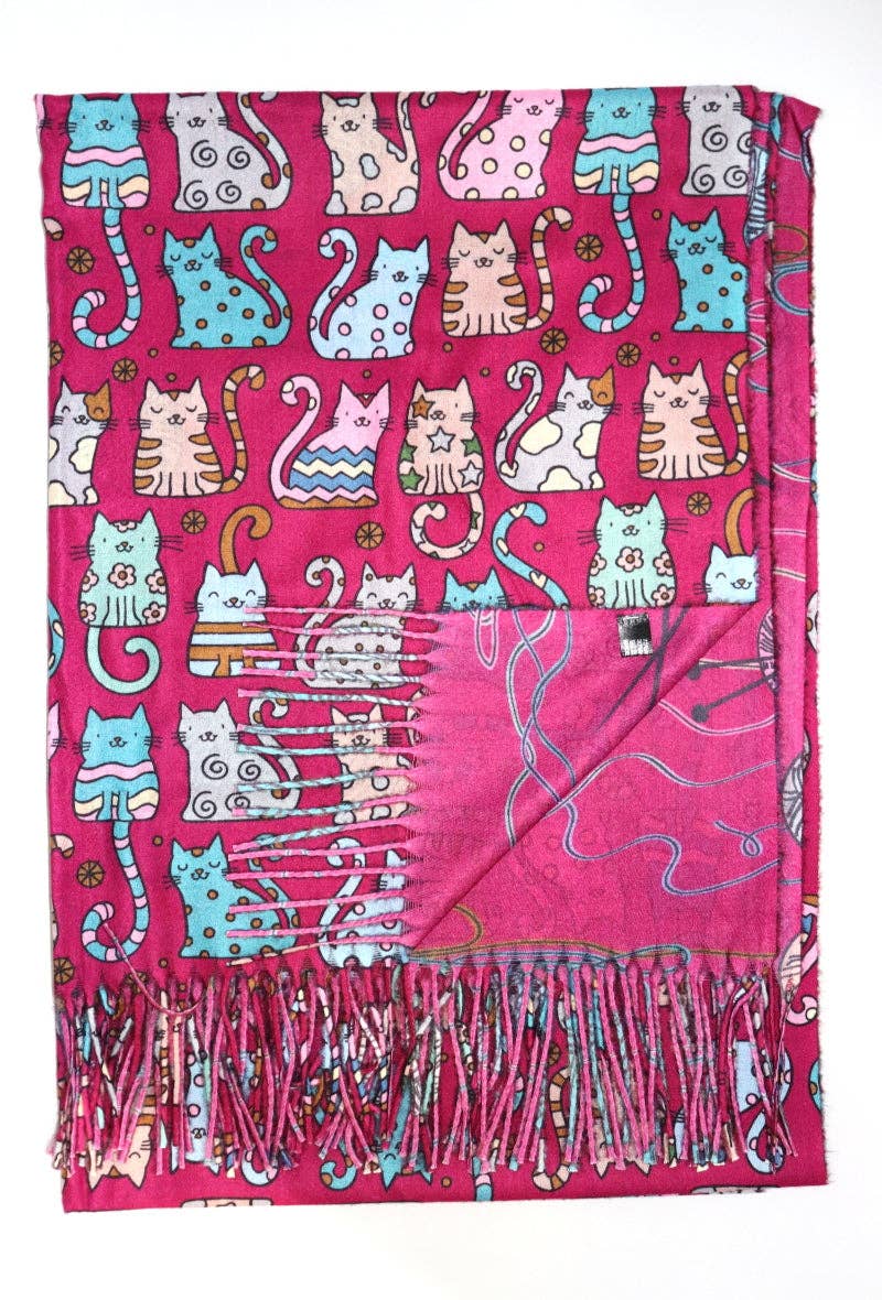 LIL' MOON - Wholesale Scarf - Women's - #LM2362 scarf5