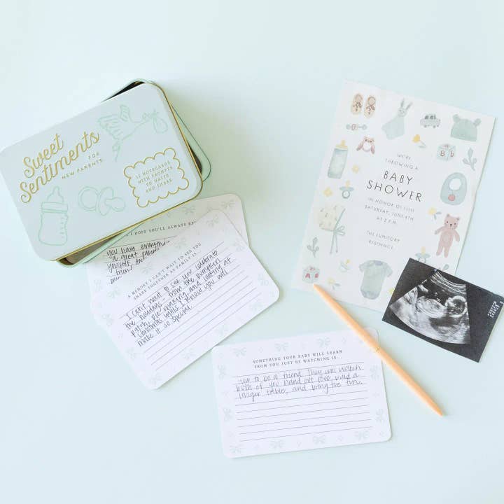 Lumitory - Wholesale Stationery/Notecard Set - Sweet Sentiments for New Parents2