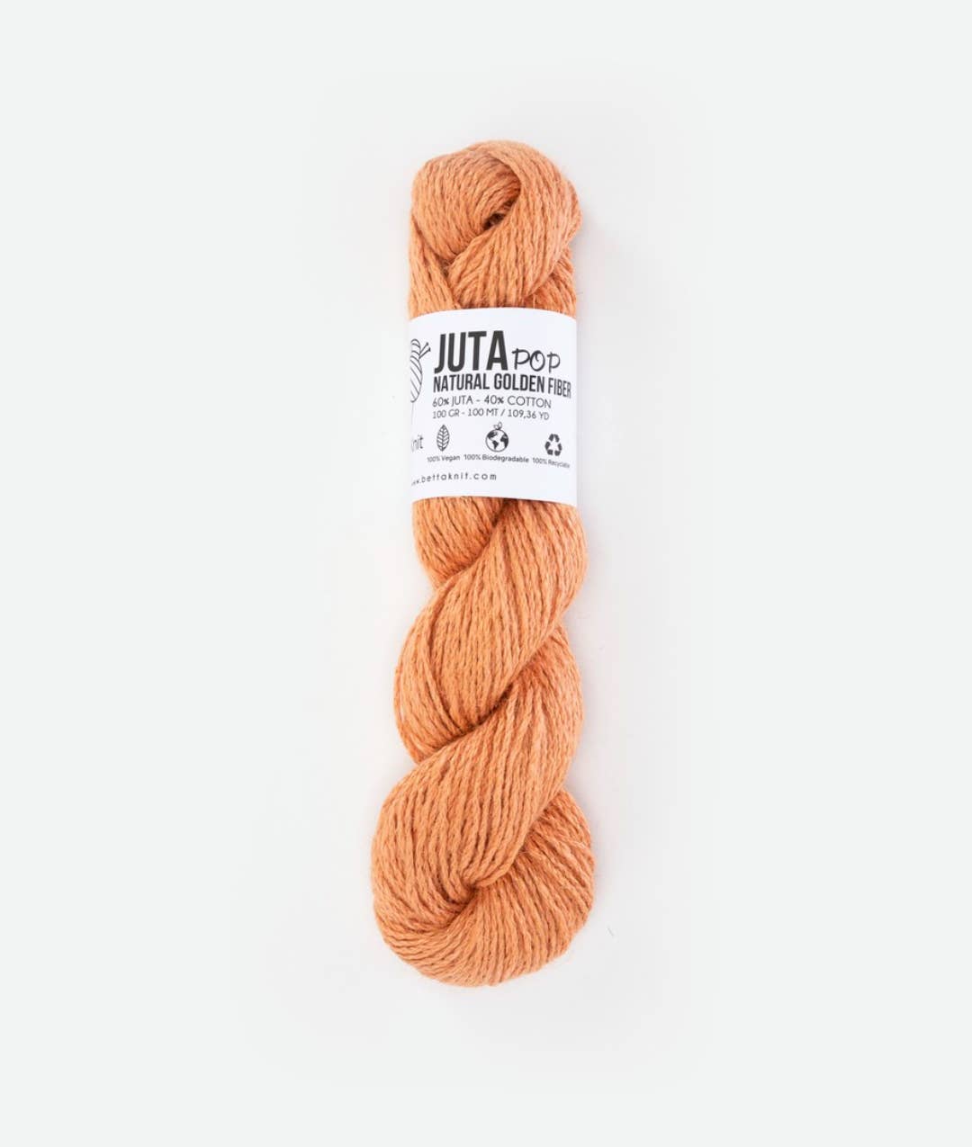 BettaKnit - Vente Fils à tricoter - Juta Pop, 60 % fil de jute — 40 % coton8