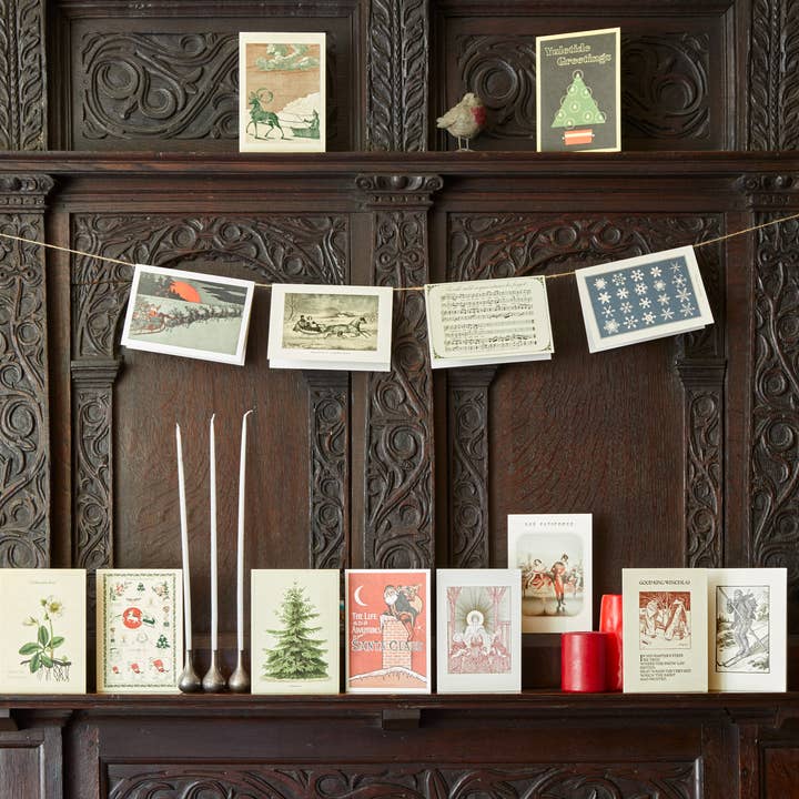 The Pattern Book - Vente Cartes de vœux saisonnières - Carte saisonnière Snowflakes2