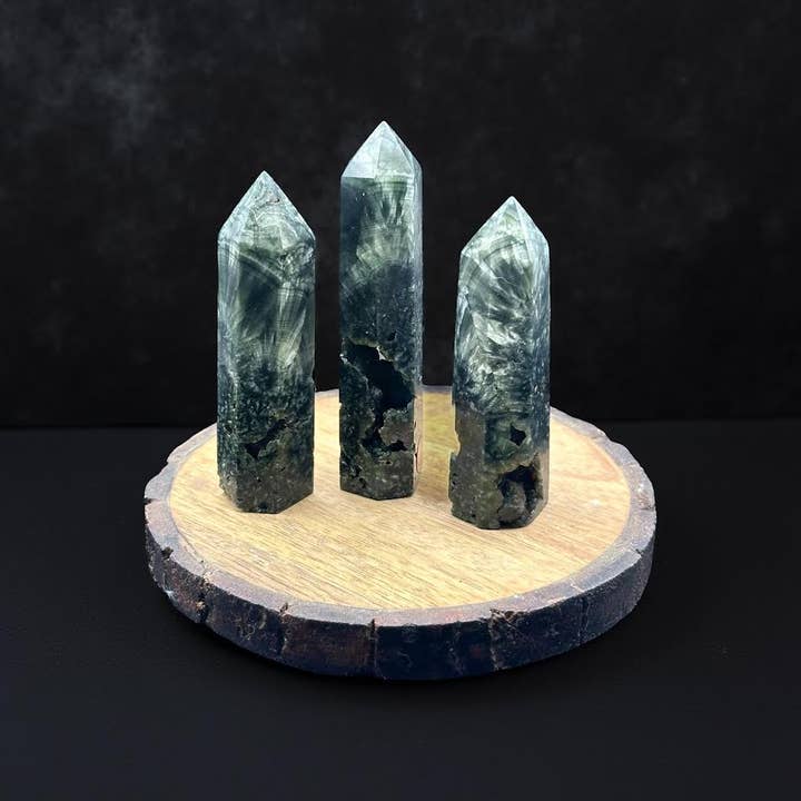 Crystal Deal· Wholesale Crystals & Gifts - Wholesale Spiritual Stone/Crystal - Seraphinite Tower 2