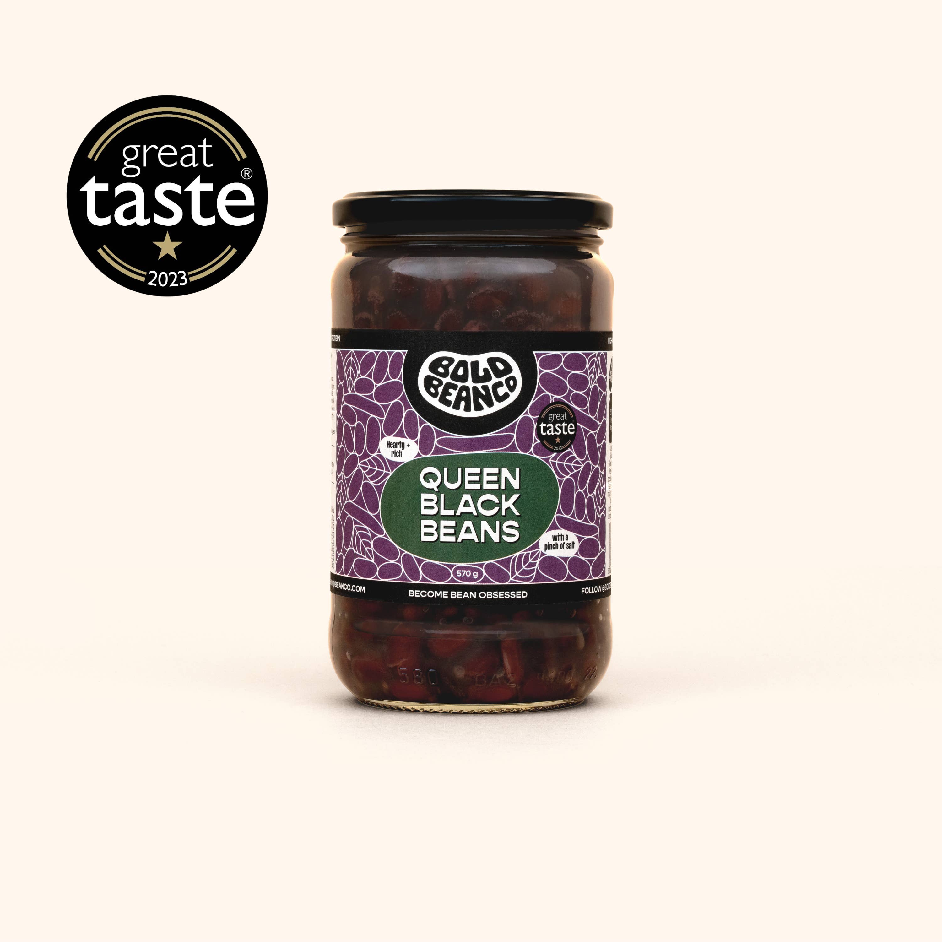 Bold Bean Co – wholesale Beans – Queen Black Bean 570g