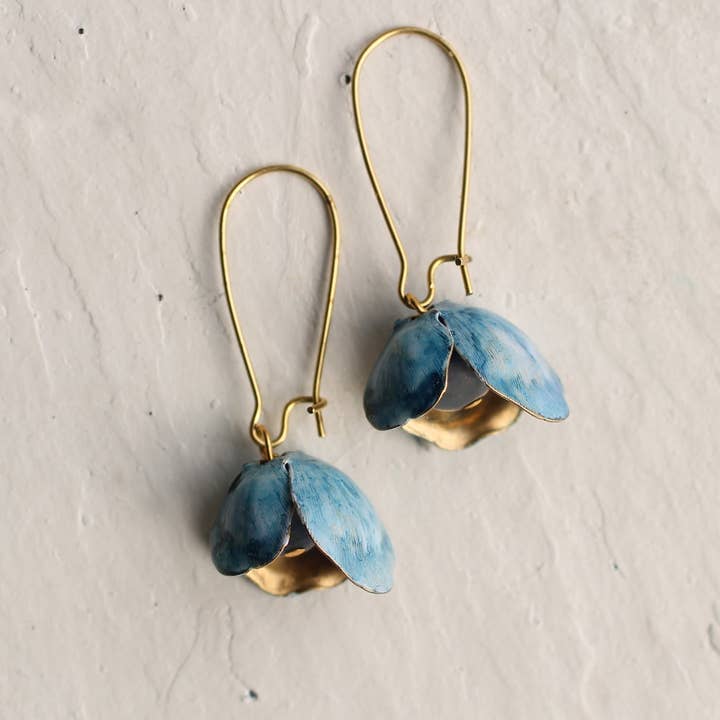 Silk Purse, Sow's Ear – wholesale Hängande örhängen – Bluebell Örhängen