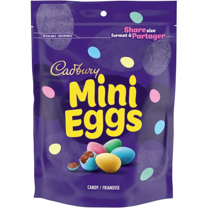 Cadbury Canada Chocolatey Candy Eggs Family pack - 342g bag for wholesale by Echo Sales America