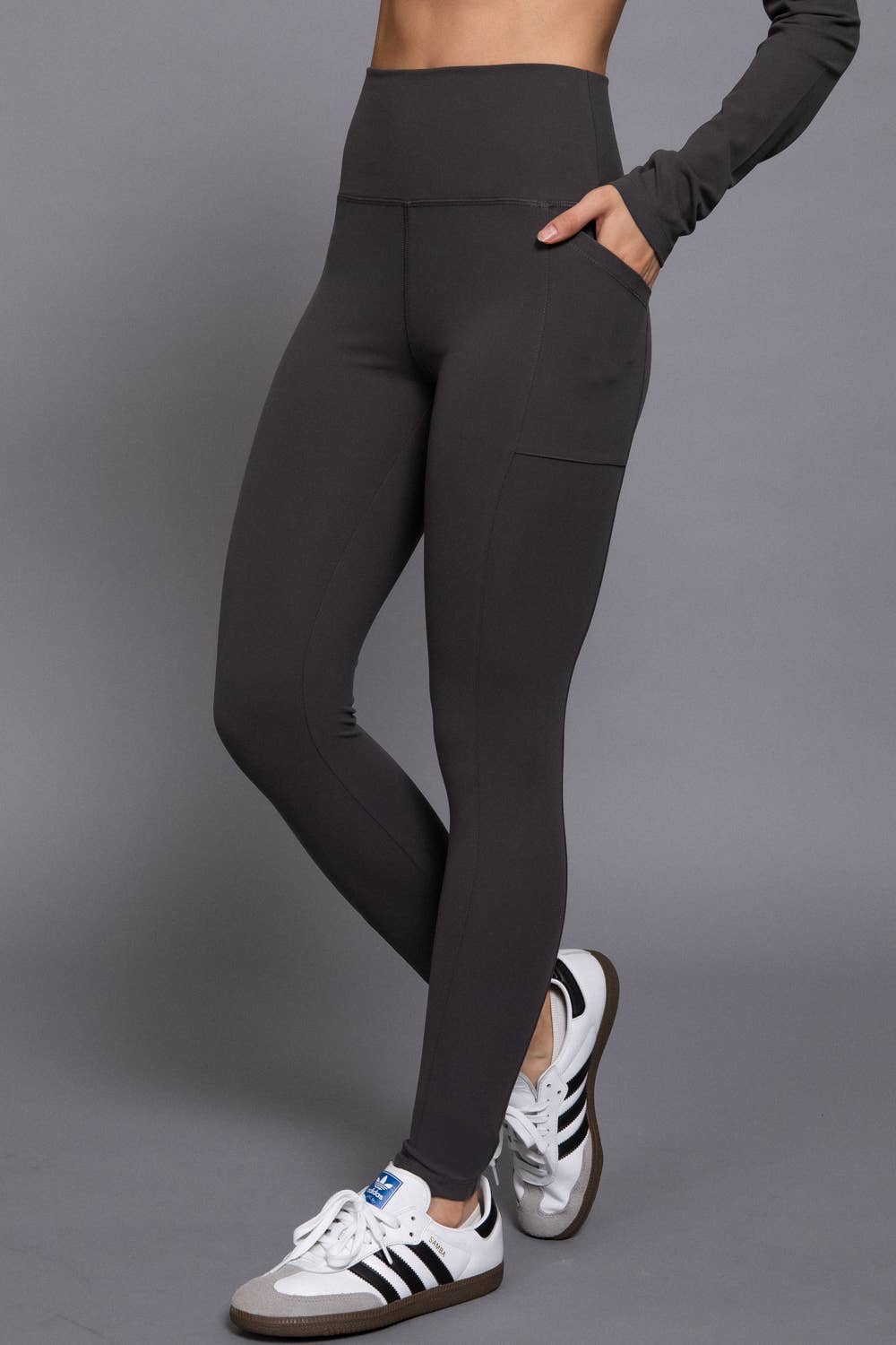 Active Basic | Active USA - Wholesale Athletic/Lounge Leggings - Women's - Waist Band Workout Leggings with Pocket32