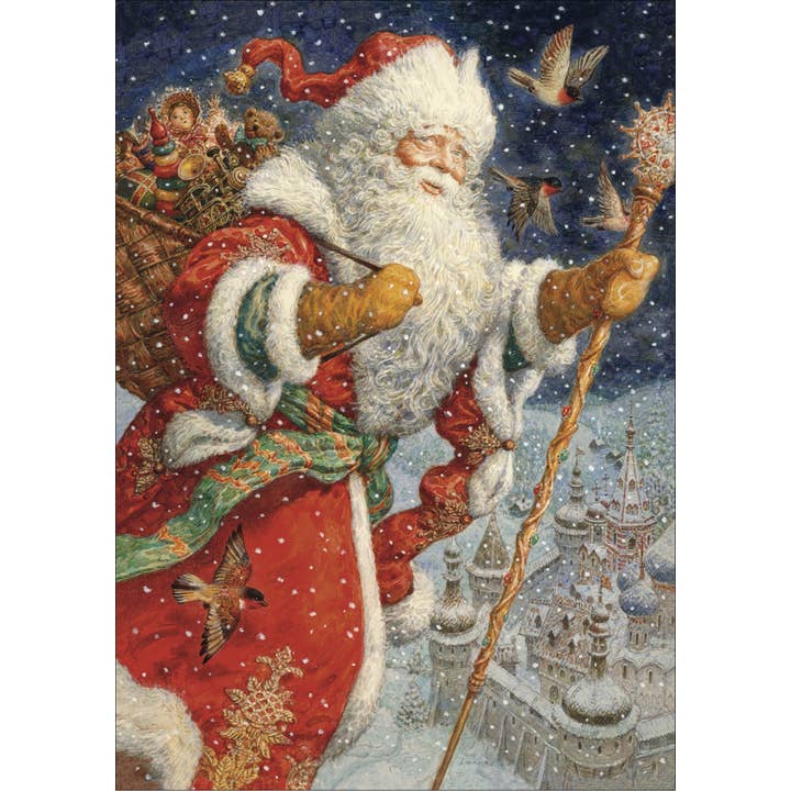 Art & Fable Puzzle Company, LLC - Wholesale Puzzle - Adult - Santa Claus; 500-pc Christmas Puzzle Decor Gift Holiday Fun!