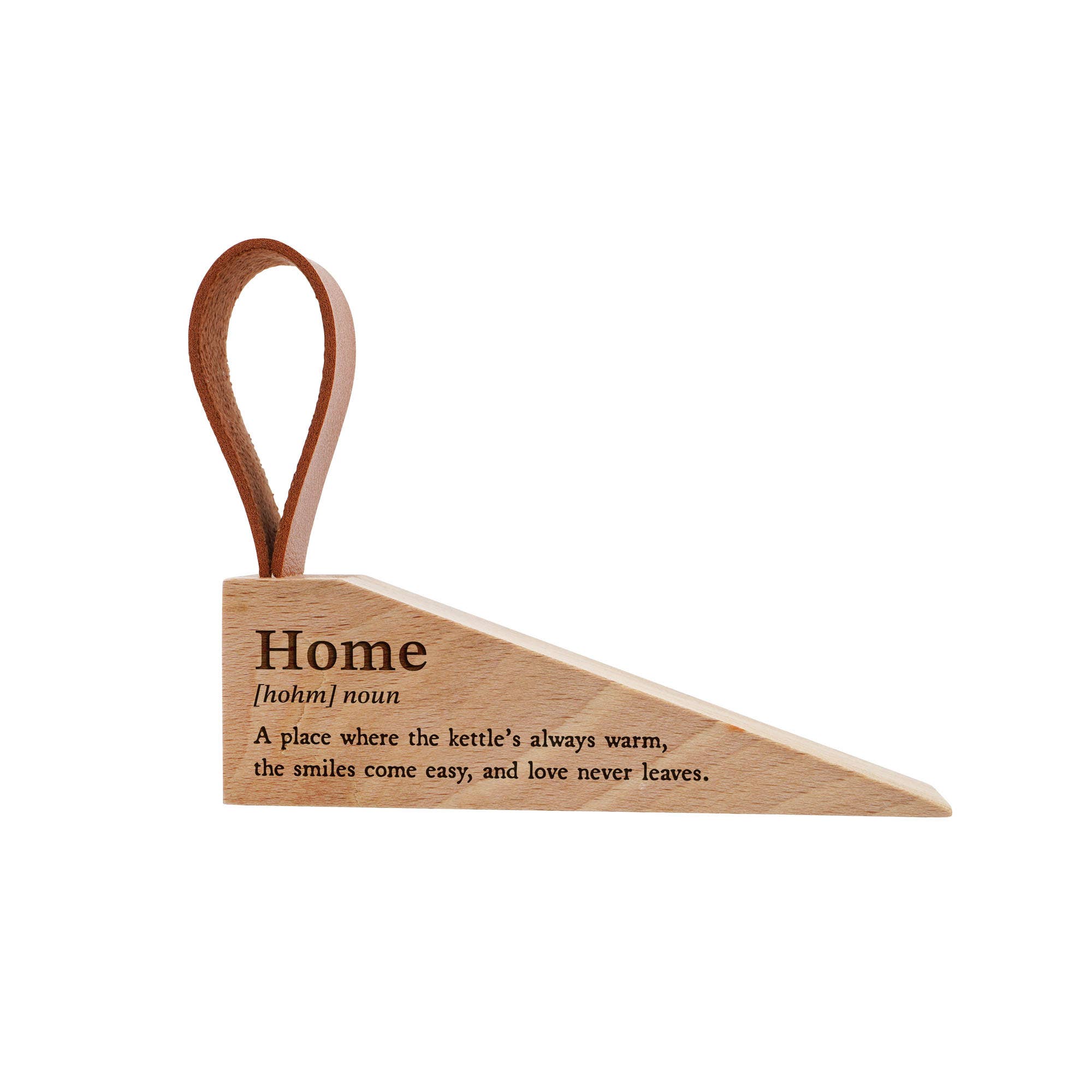 CGB Giftware - Wholesale Door Stop - 'Home' Dictionary Definition Wooden Door Stop1