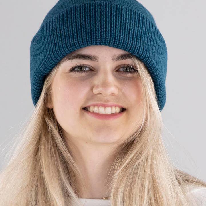 Cadenza Italy Ltd - Wholesale Beanie - Women's - 100% Merino Fishermans Rib Hat6