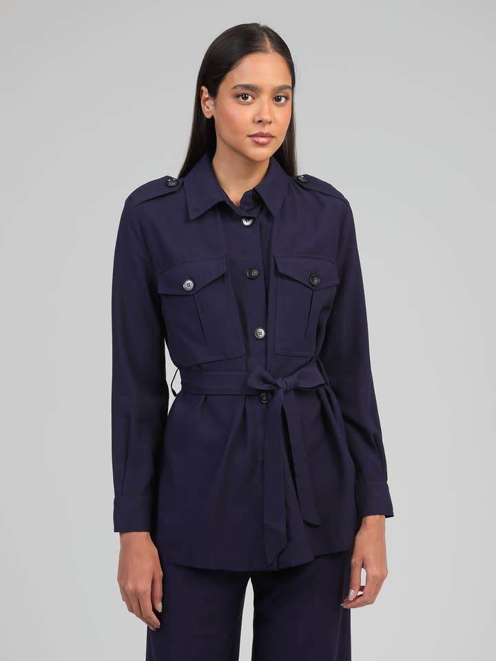 JACKA ZOANA marinblå för wholesale av An'ge