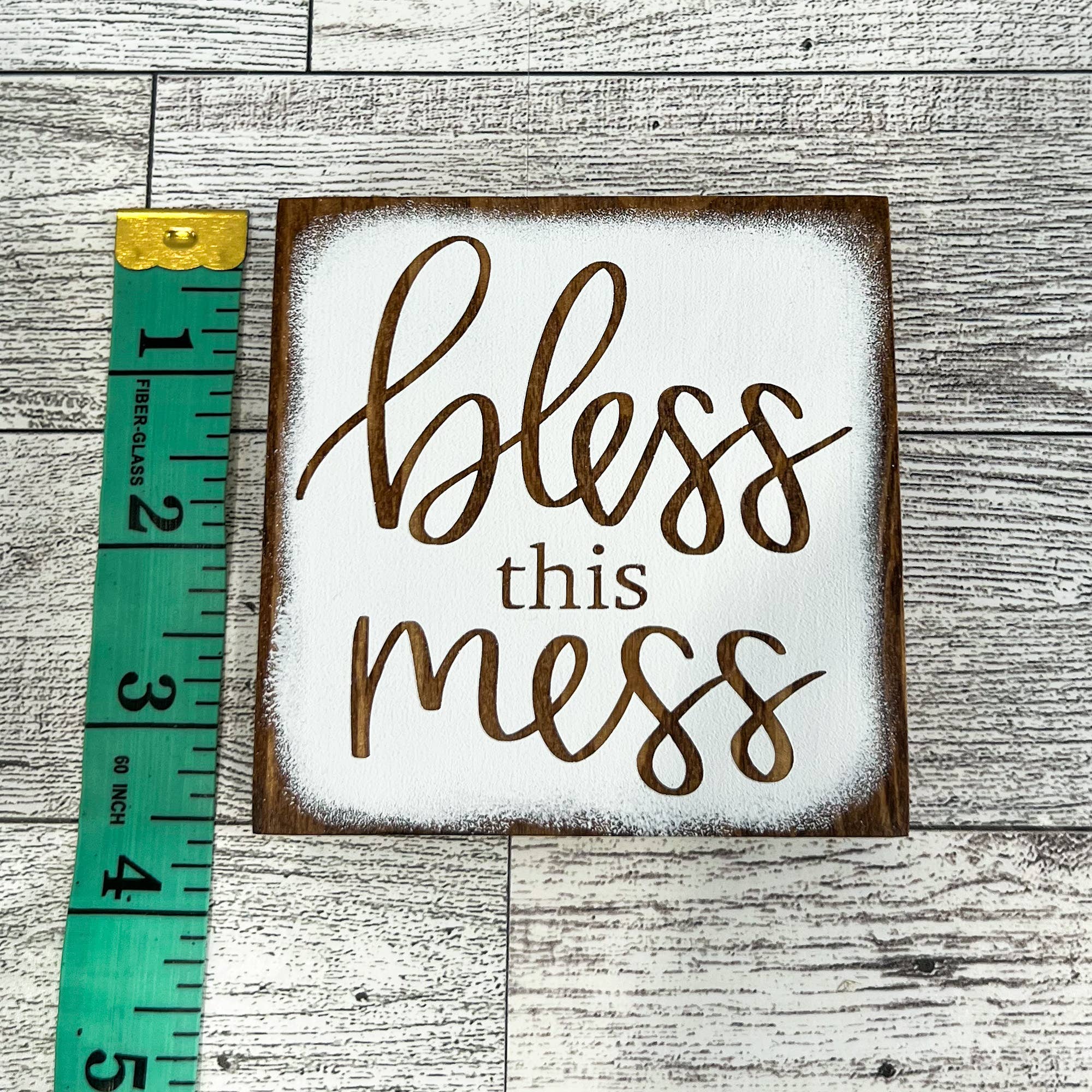 Ruaille Buaille Co - Wholesale Sign - Mini football sign | Farmhouse tiered tray | Fall home decor6