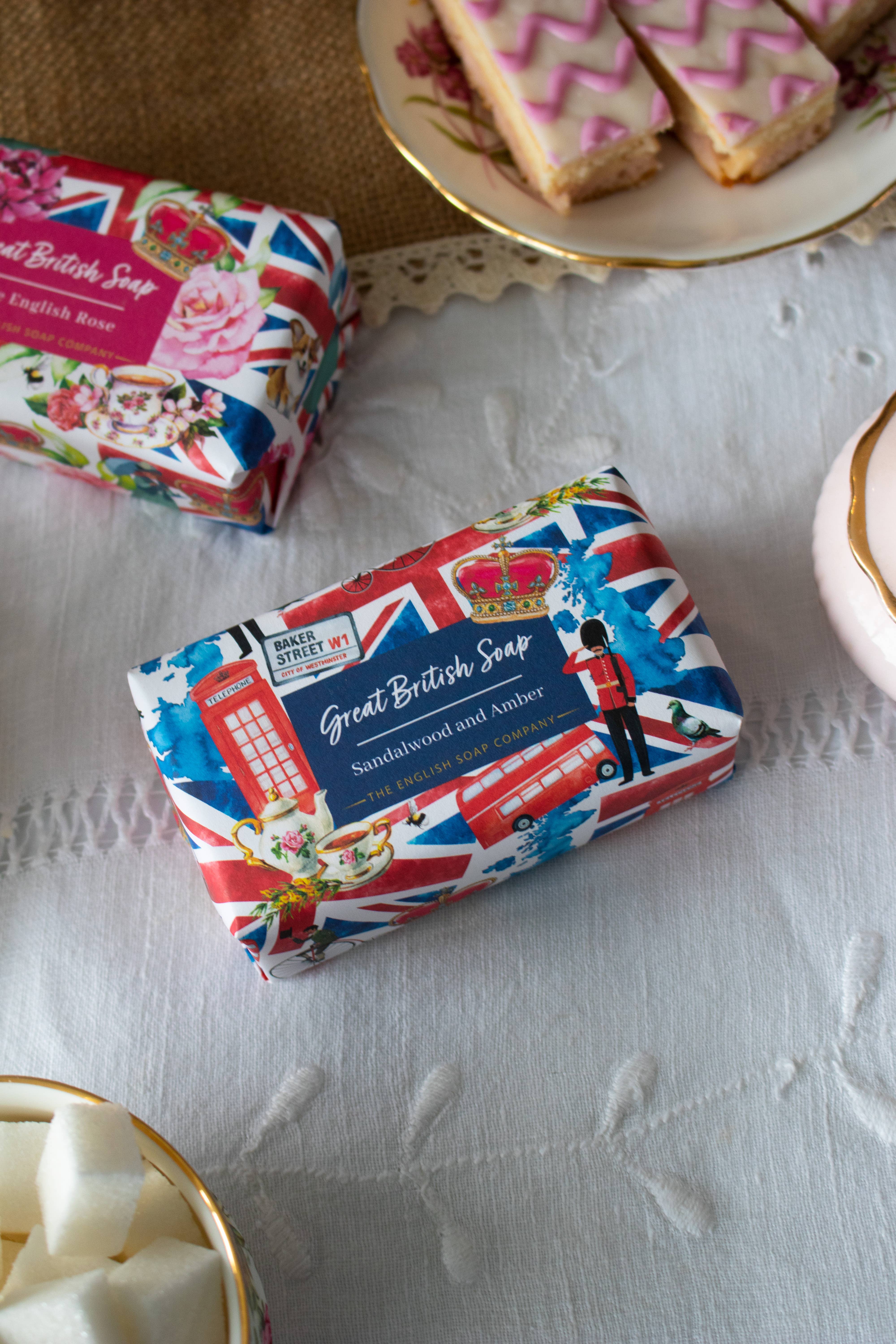 The English Soap Company - Wholesale Bar Soap - Occasions Sandalwood and Amber Great British Soap2