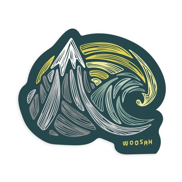 Flow State-sticker voor wholesale door Woosah Outfitters