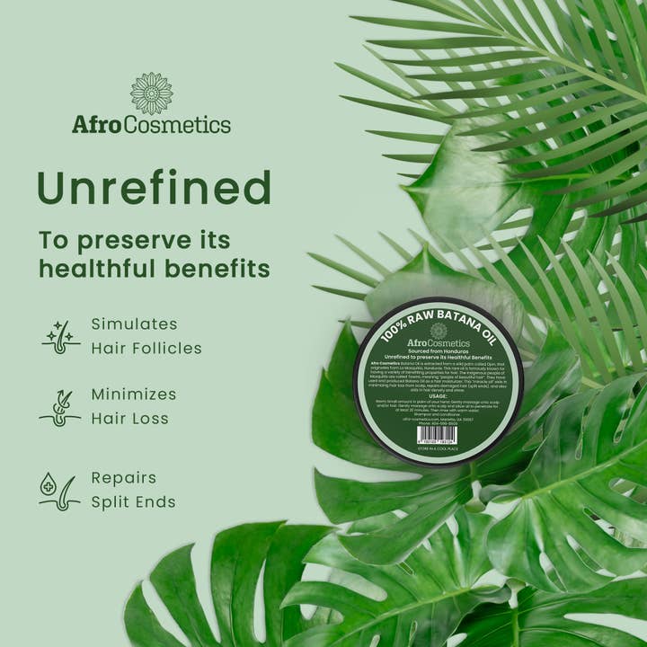 AfroCosmetics & Culture - Wholesale Hair oil - Batana Oil5