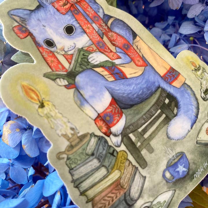 Marika Paz Illustration - Wholesale Sticker - Candlelight Sticker2