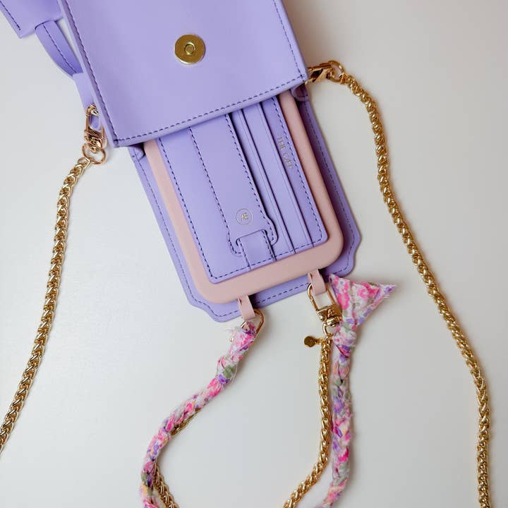 THE CÆP – wholesale Wallet – Women's – Lavender Hoop Wallet - Final Sale1