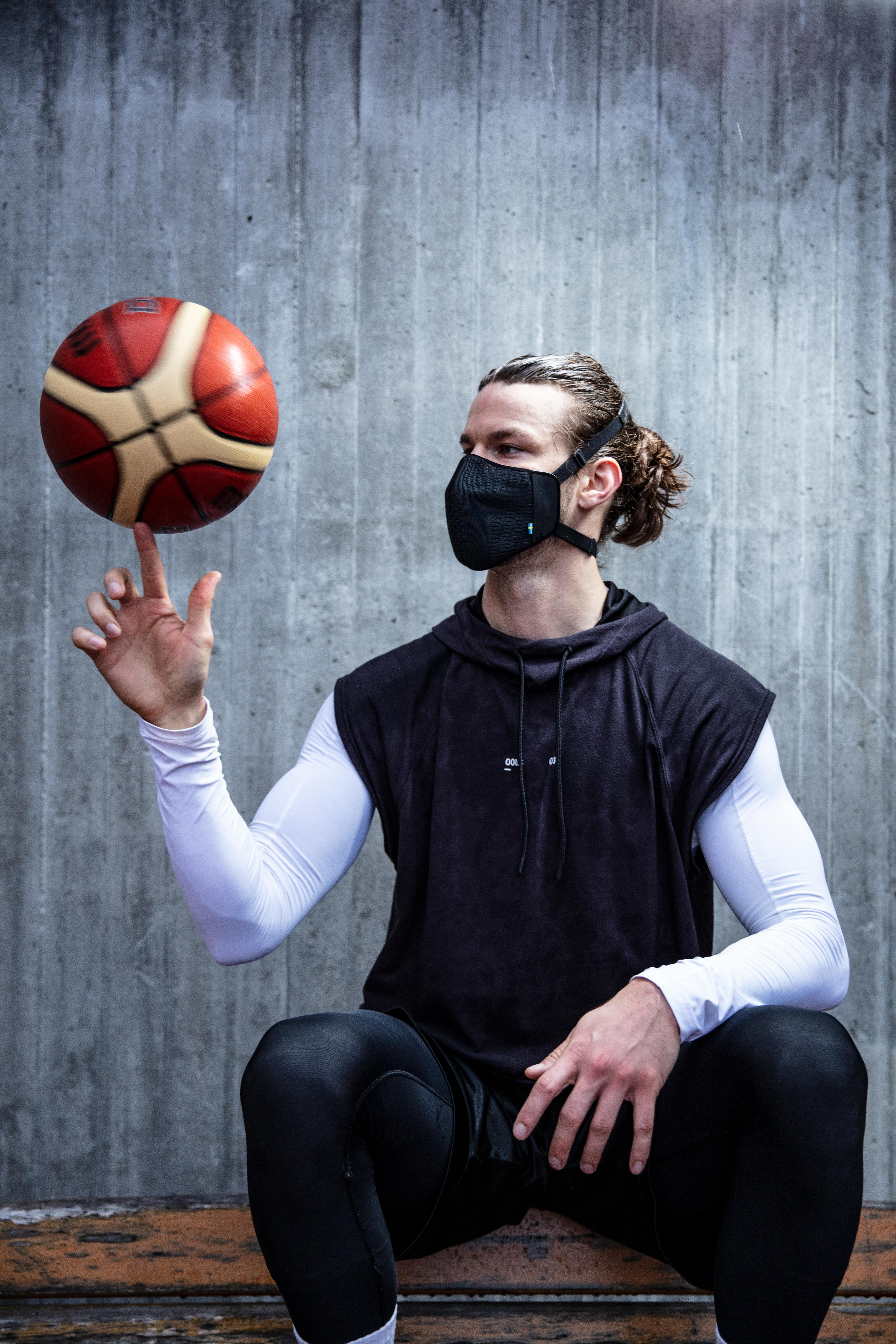 Storm Black Air Mask Active (KN95, reusable facemask) for wholesale on Faire8