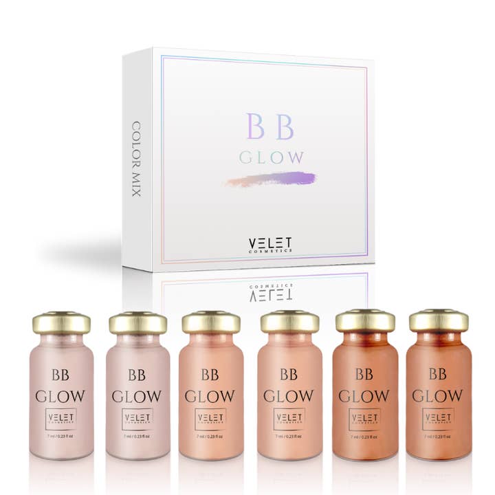 VELET COSMETICS - Wholesale BB/CC Cream - VV Glow Vegan | Color Mix1
