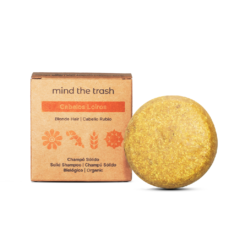 Mind the trash - Venta al por mayor Champús en pastillas/sólidos - Champú sólido para cabello rubio – Mind The Trash1