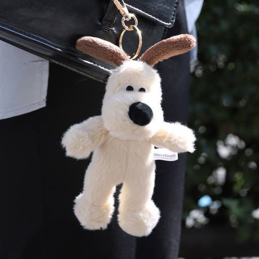 K-Wonderland – Großhandel Schlüsselanhänger – Unisex – Wallace & Gromit & Shaun das Schaf Plüsch-Schlüsselanhänger - 15 cm8