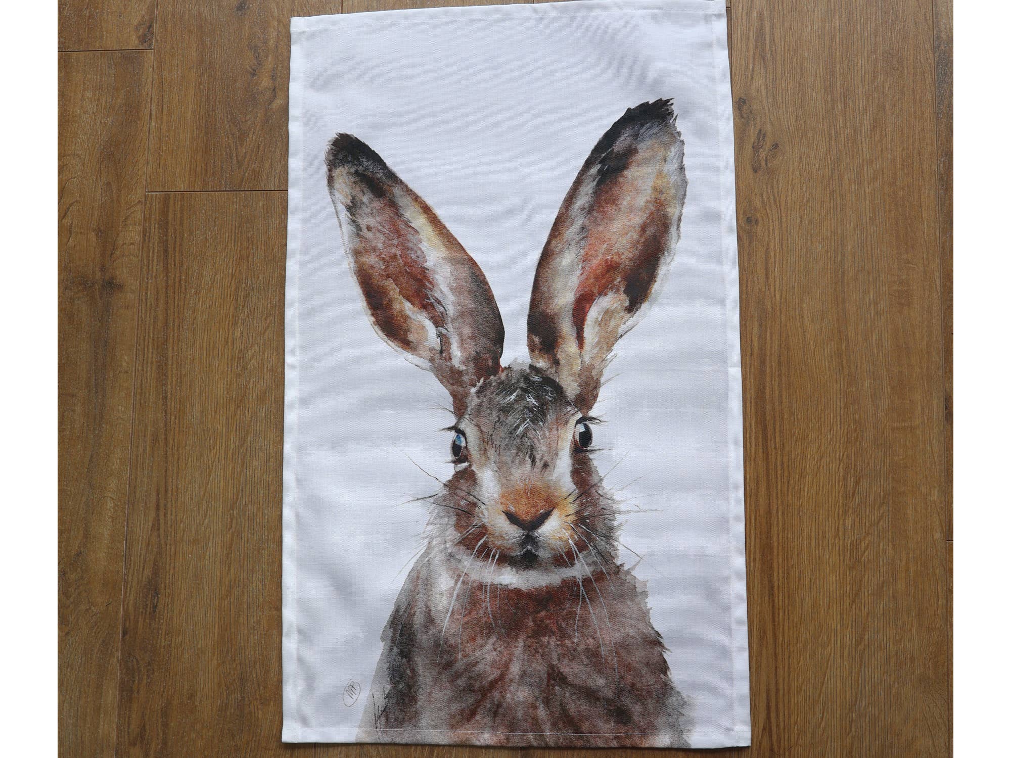 MARIE FINE ART - Wholesale Tea towel - Hare Tea Towel 2