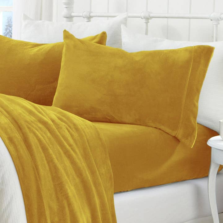 BH Collective - Wholesale Sheet Set - Velvet Plush Sheets - Solid Colors - Velvet Luxe57