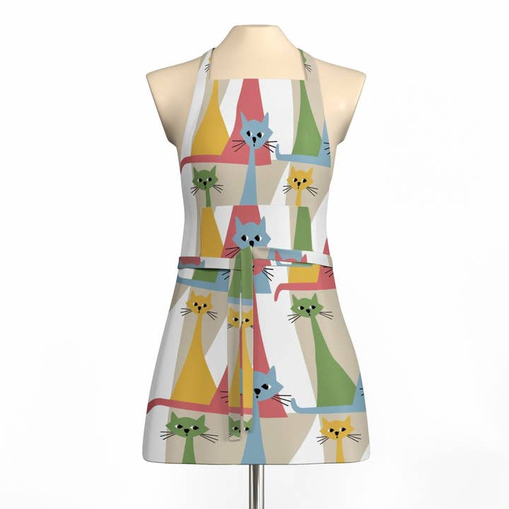 Delantal Multi Kitty Con Bolsillo para venta al por mayor de Arvidssons Textil