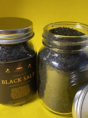 Black Salt, Housewarming Gift, Protection Salt, Ritual Salt for wholesale by WaterBruja