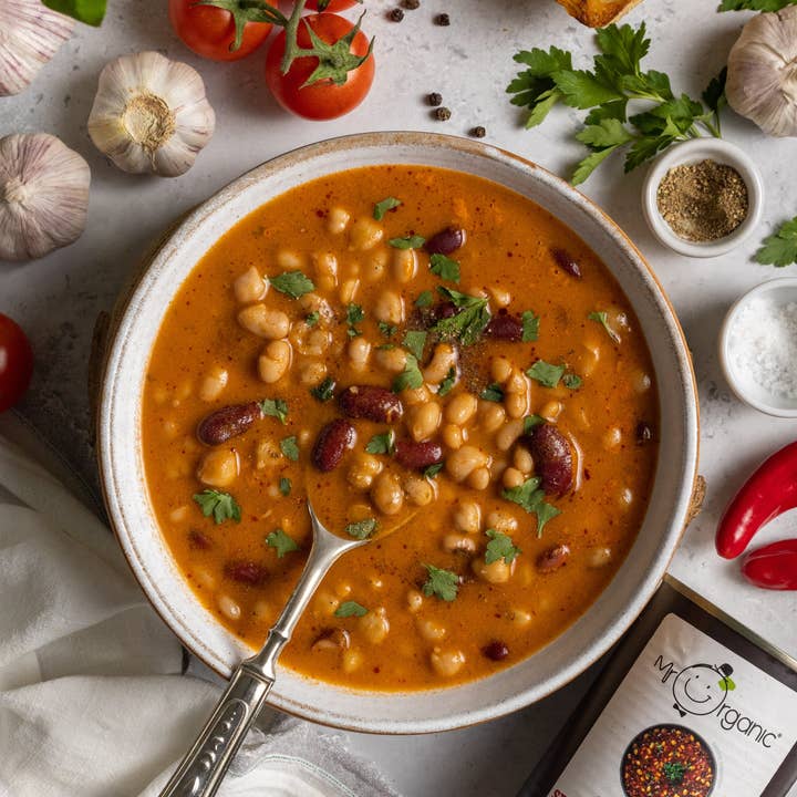 Mr Organic - Wholesale Soup - Spicy Mixed Bean Soup 400g1
