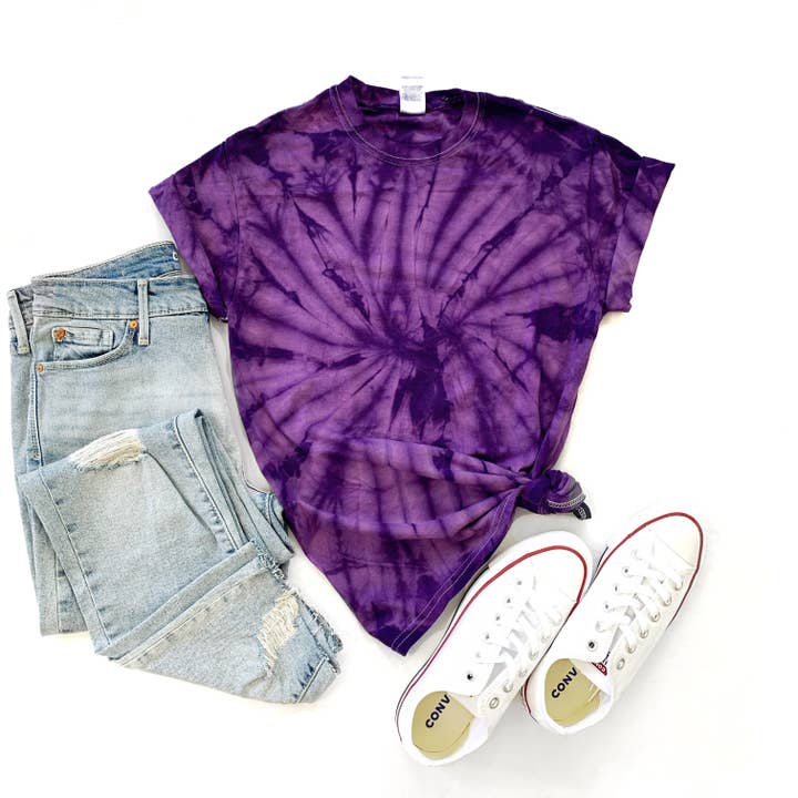 T-shirts, T-shirts araignées tie-dye pour la vente par Top Crate