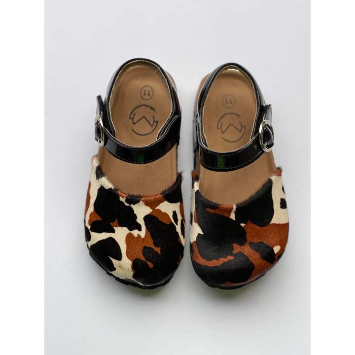 Reagan Clog | Rust Camo for wholesale by Mini Soles