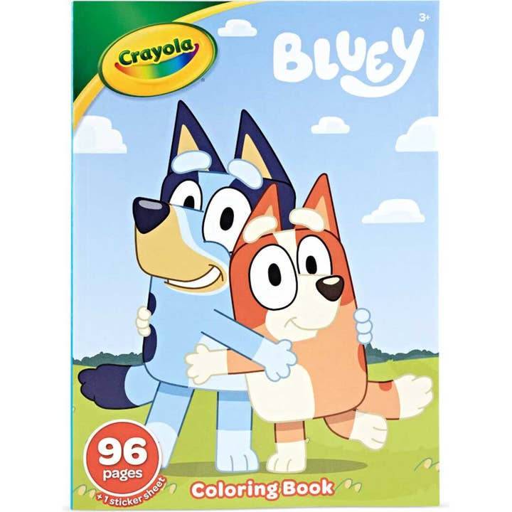 Bluey Crayola 96 Page Coloring Book with Sticker Sheet and other Purchase Wholesale a brighter year. Free Returns & Net 60 Terms on Faire trending on Faire.