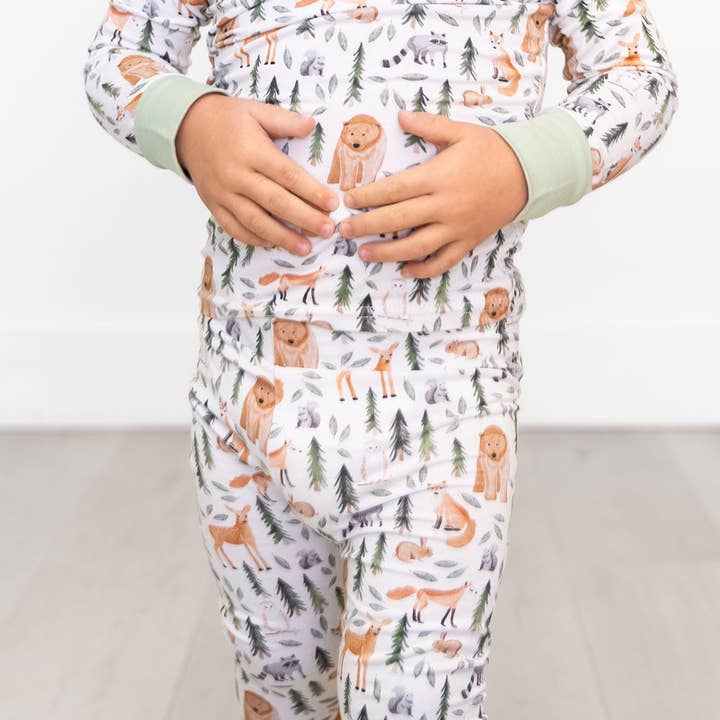 Set de manga larga Emmett Bamboo de 2 piezas para venta al por mayor de Laree + Co.