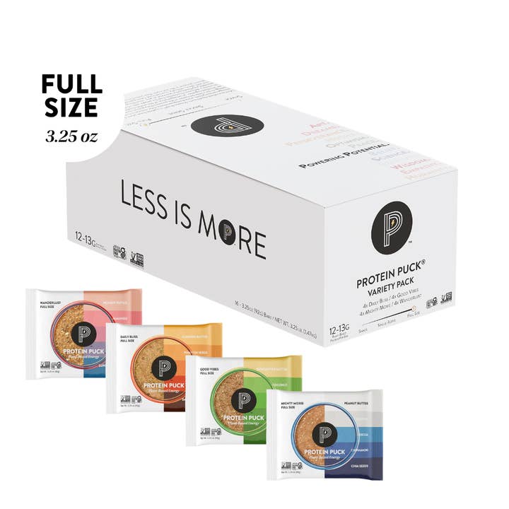 Variety Pack (16 - 3.25oz Bars) for wholesale by Protein Puck