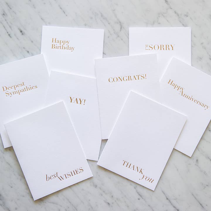 1804 - Thank You - Simple Sentiments for wholesale by Farmwood Press