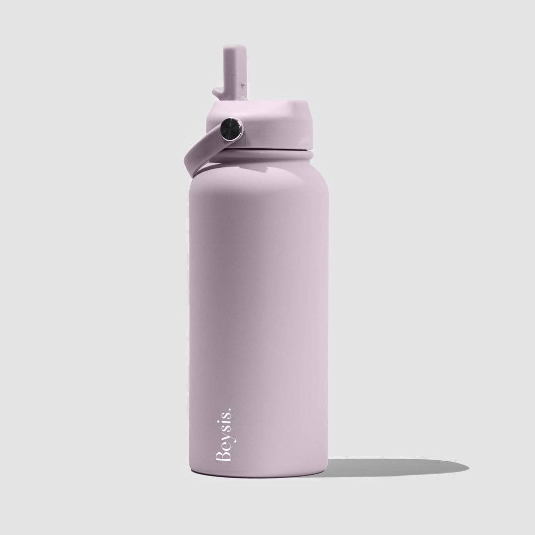 Beysis – wholesale Vattenflaska – 30,5 oz / 900 ml flaska med sugrör5