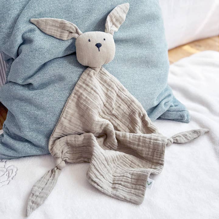 Doudou avec tête de lapin douce – Proximité pour s'accrocher pour la vente par Countdown-Kalender - We celebrate emotions