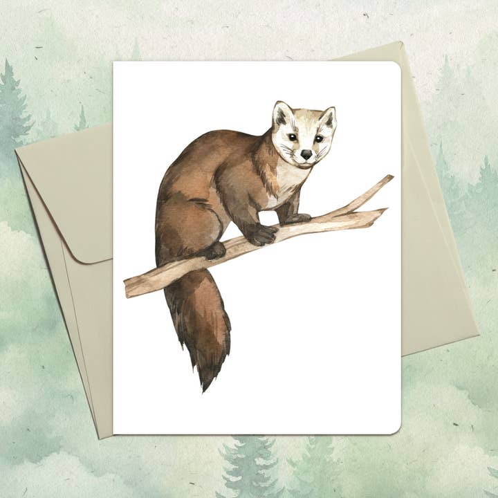 Håndlavet mårhilsenkort for engroshandel hos Soul Familiar