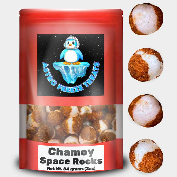 Premium Freeze Dried Candy - Chamoy Space Rocks - 3oz Bag for wholesale by Astro Freeze Treats