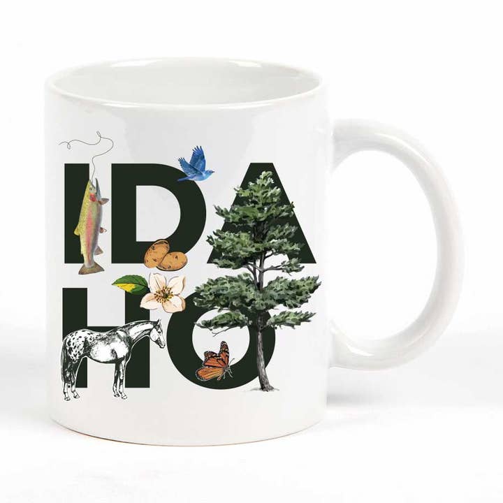 Idaho Peek-A-Boo mugg för wholesale av Potluck Press
