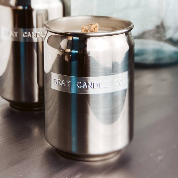 Gray Candle Co. – wholesale Jar/filled candle – Sage, Teakwood, Amber, Olive | Essential Oil Candle2